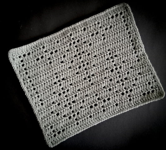 Juletræ Karklud DANSK hækle opskrift