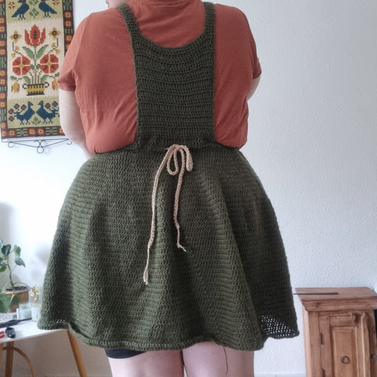 All Fit Jumper Skirt ENGLISH Crochet Pattern