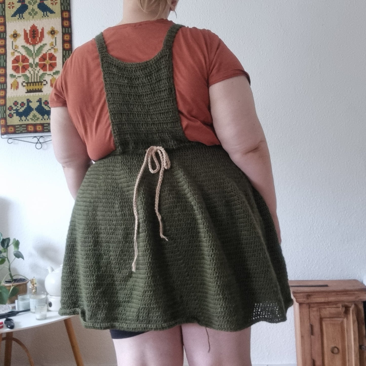 All Fit Jumper Skirt DANSK hækleopskrift