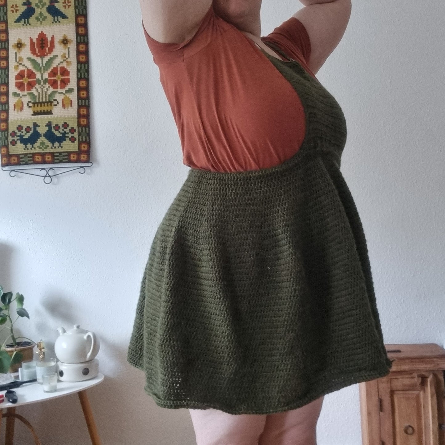 All Fit Jumper Skirt DANSK hækleopskrift