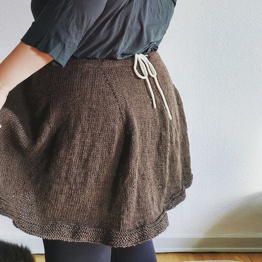 All Fit Jumper Skirt ENGLISH Knitting Pattern